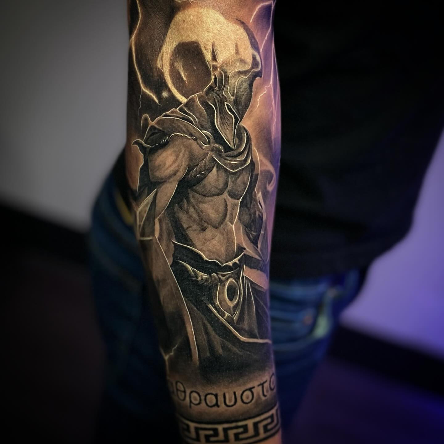 Tattoo by @oscarariastattoos — realism, dark_realism