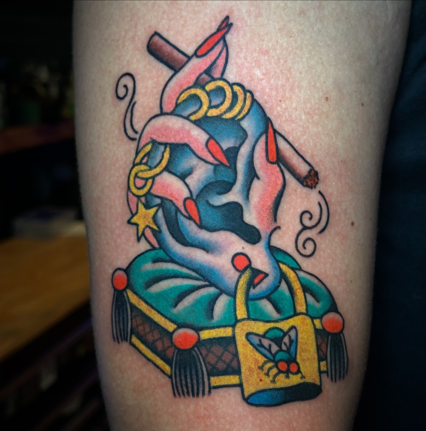Tattoo by @beexgood — american_traditional