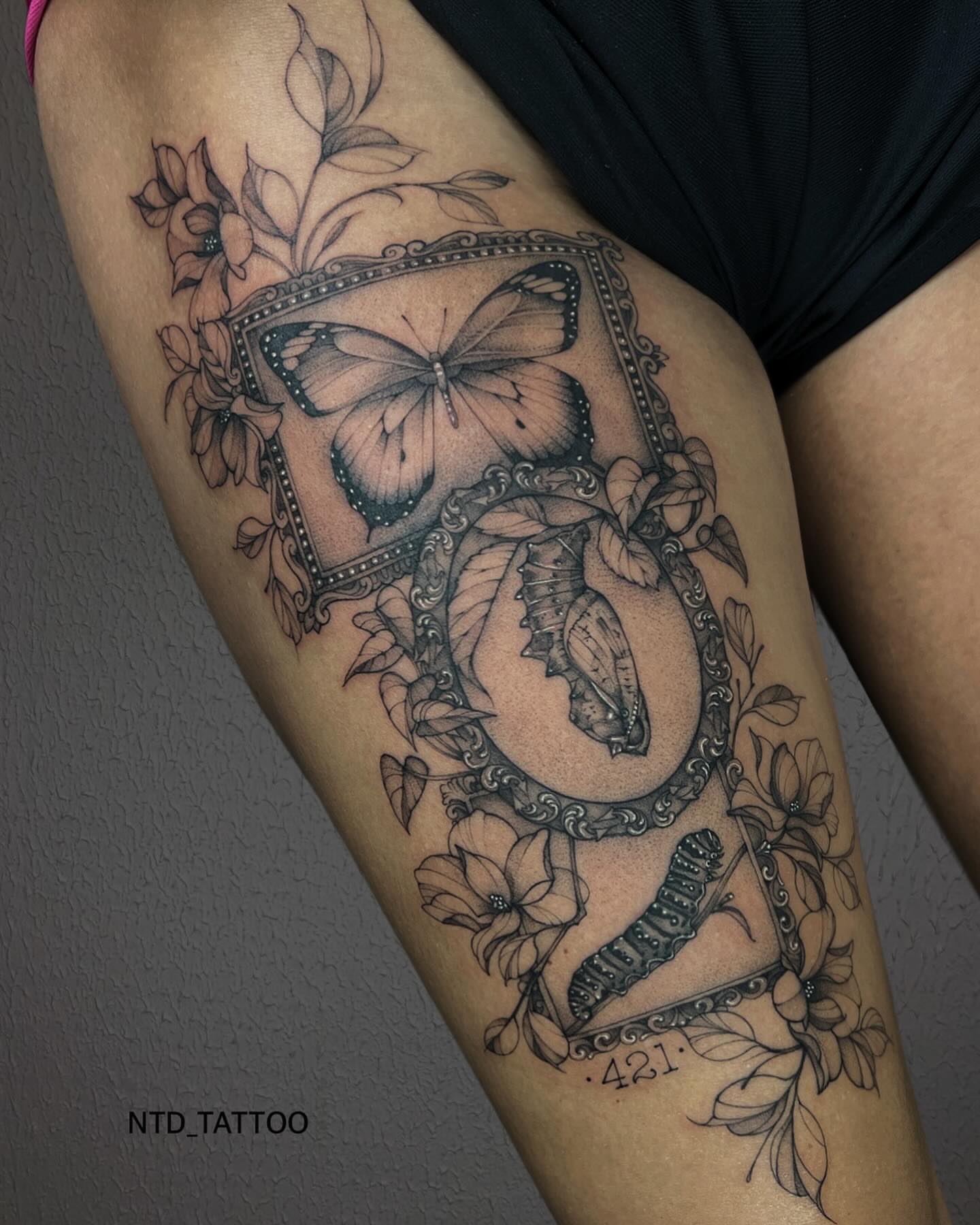 Tattoo by @ntd_tattoo — black_and_grey, ornamental