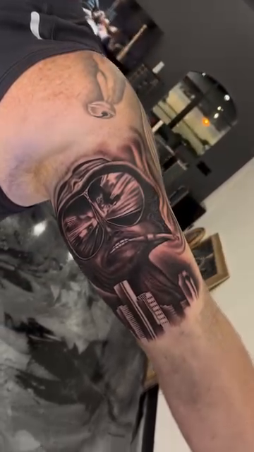 Tattoo by @a5ink — realism, dark_realism