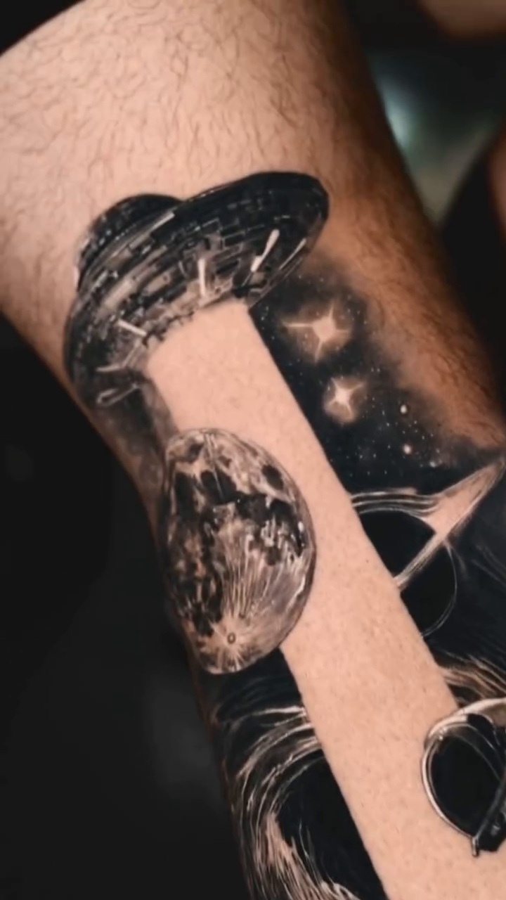 Tattoo by @comma_ttt — realism, black_and_grey