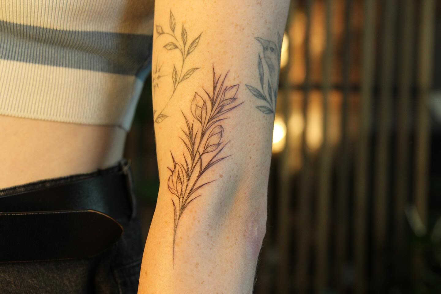 Tattoo by @rubytiiger — black_and_grey
