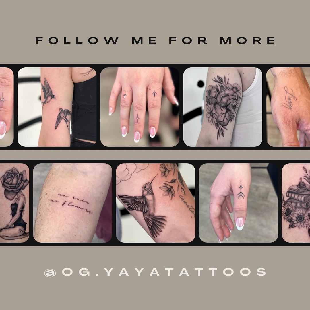 Bird black and grey tattoo on the forearm by Yaya Tattoos ✩ Fine Line Tattoos