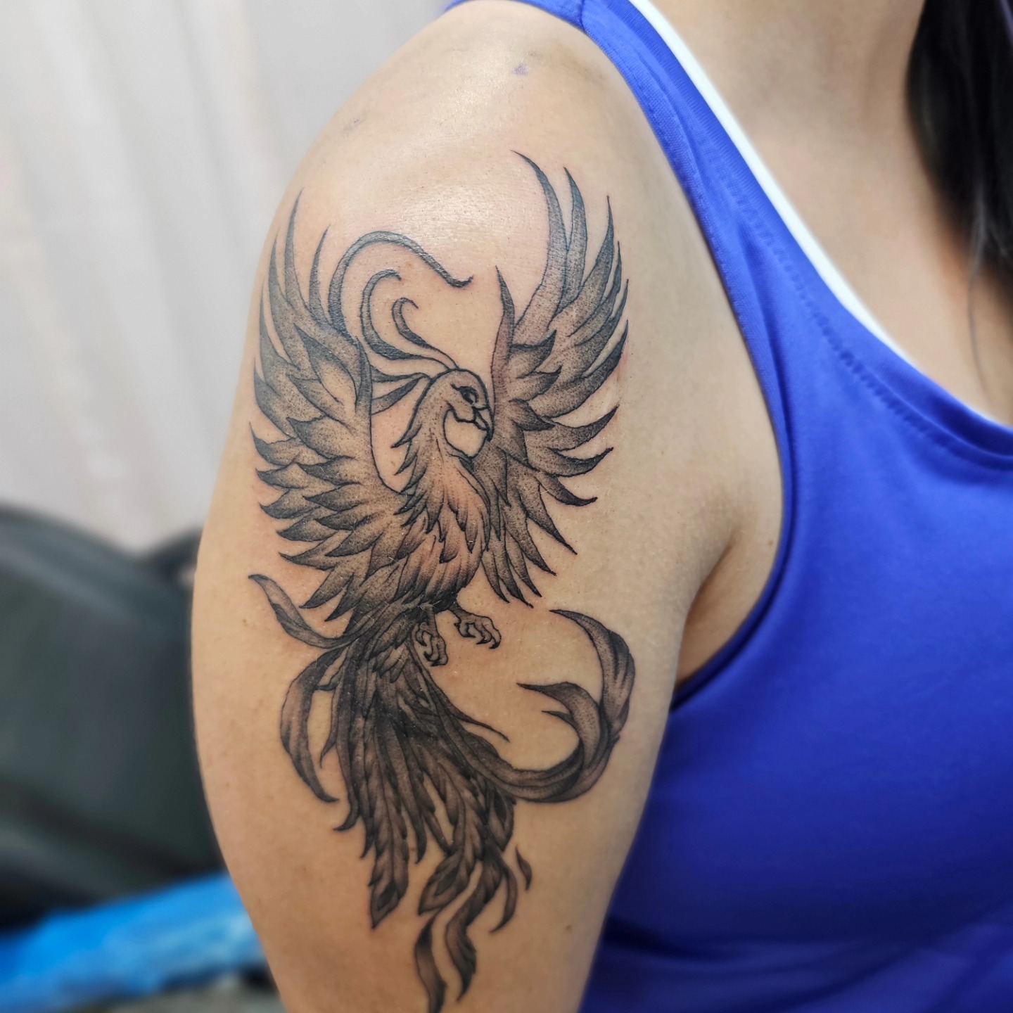 Tattoo by @jabbedbyjess — black_and_grey