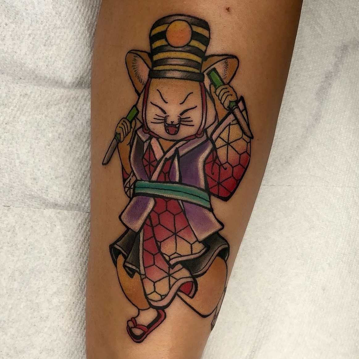 Tattoo by @rihantattoo — anime