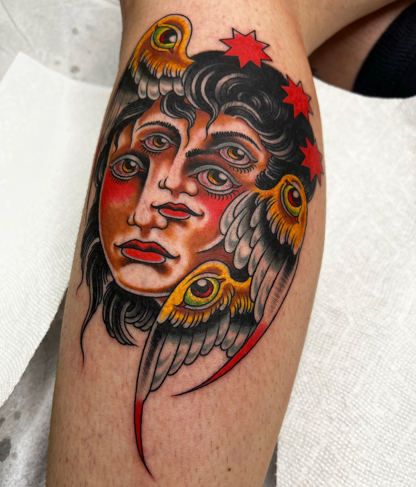 Tattoo by @alton_sides — american_traditional, realism