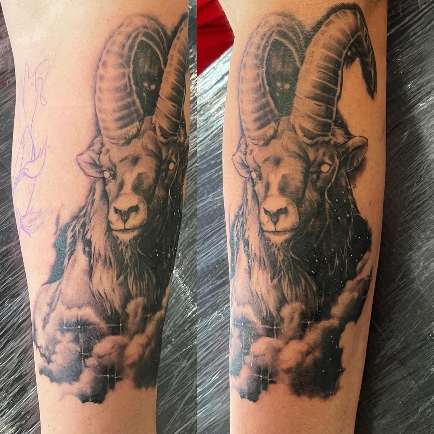 Tattoo by @abnormega_tattooartist — realism, dark_realism