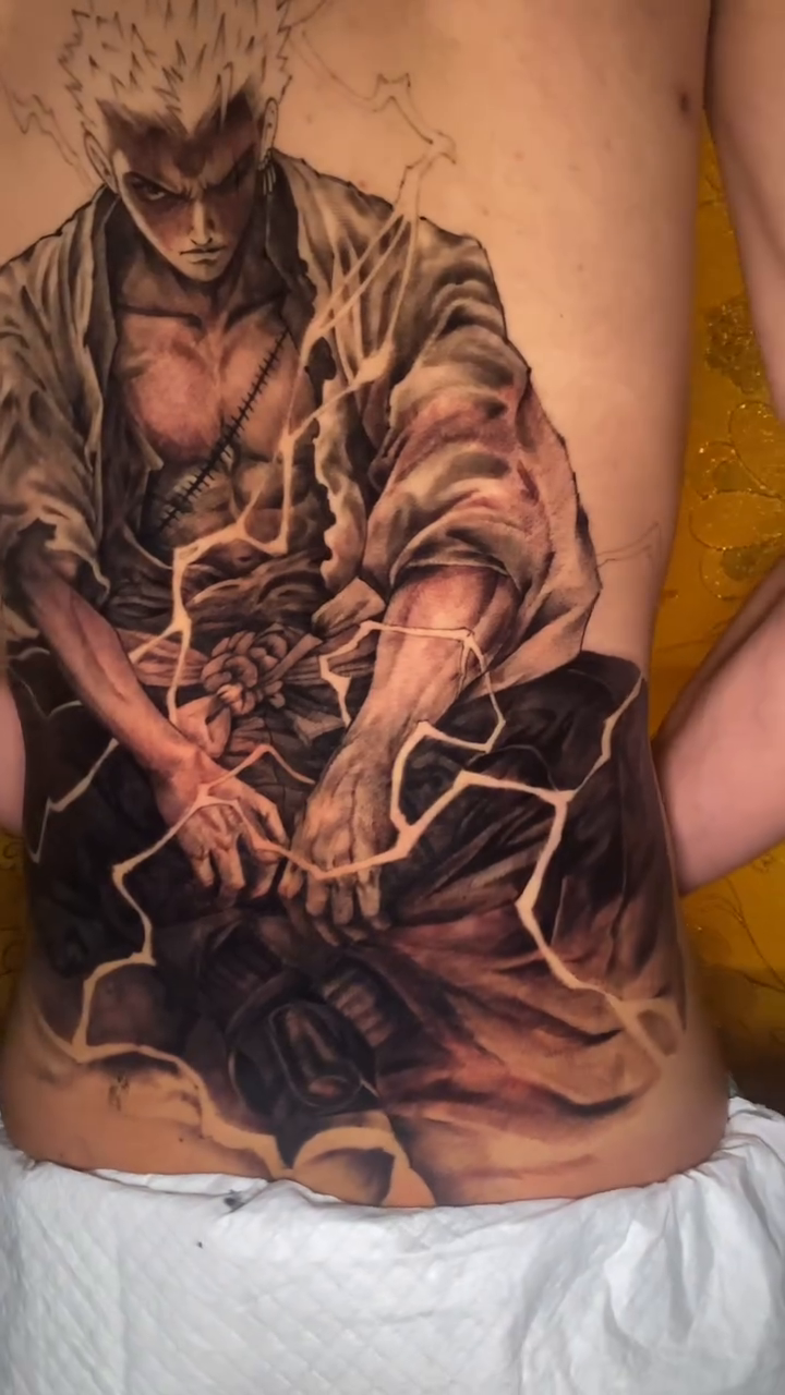 Tattoo by @3k_tat_too — realism, black_and_grey