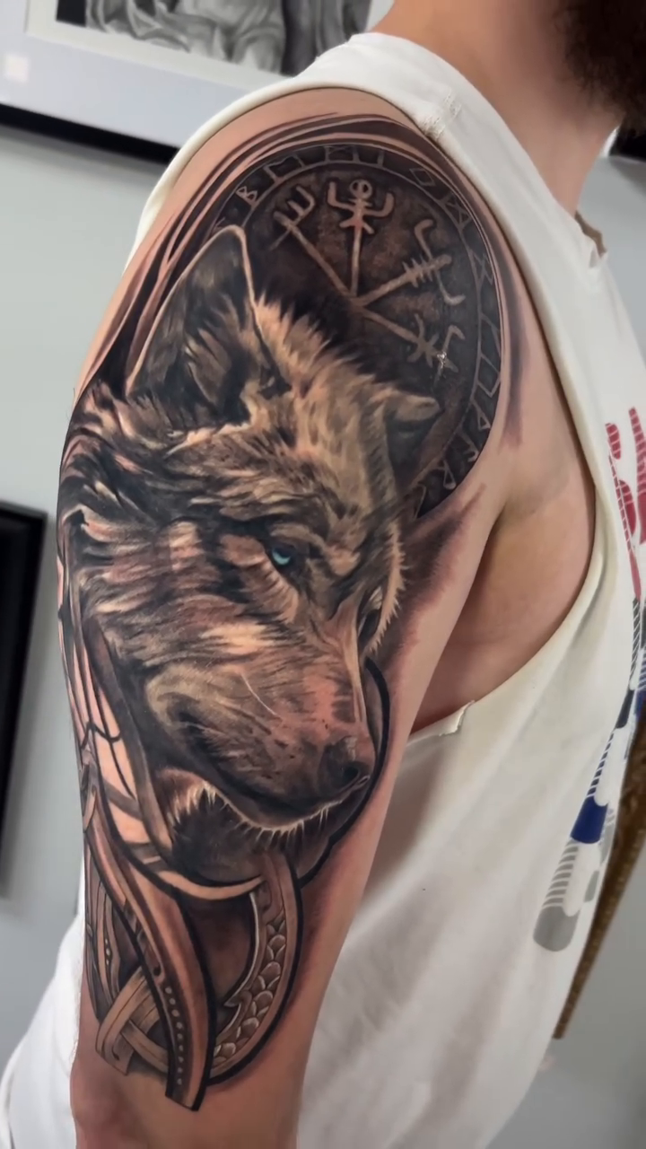 Tattoo by @the_buza — realism, black_and_grey