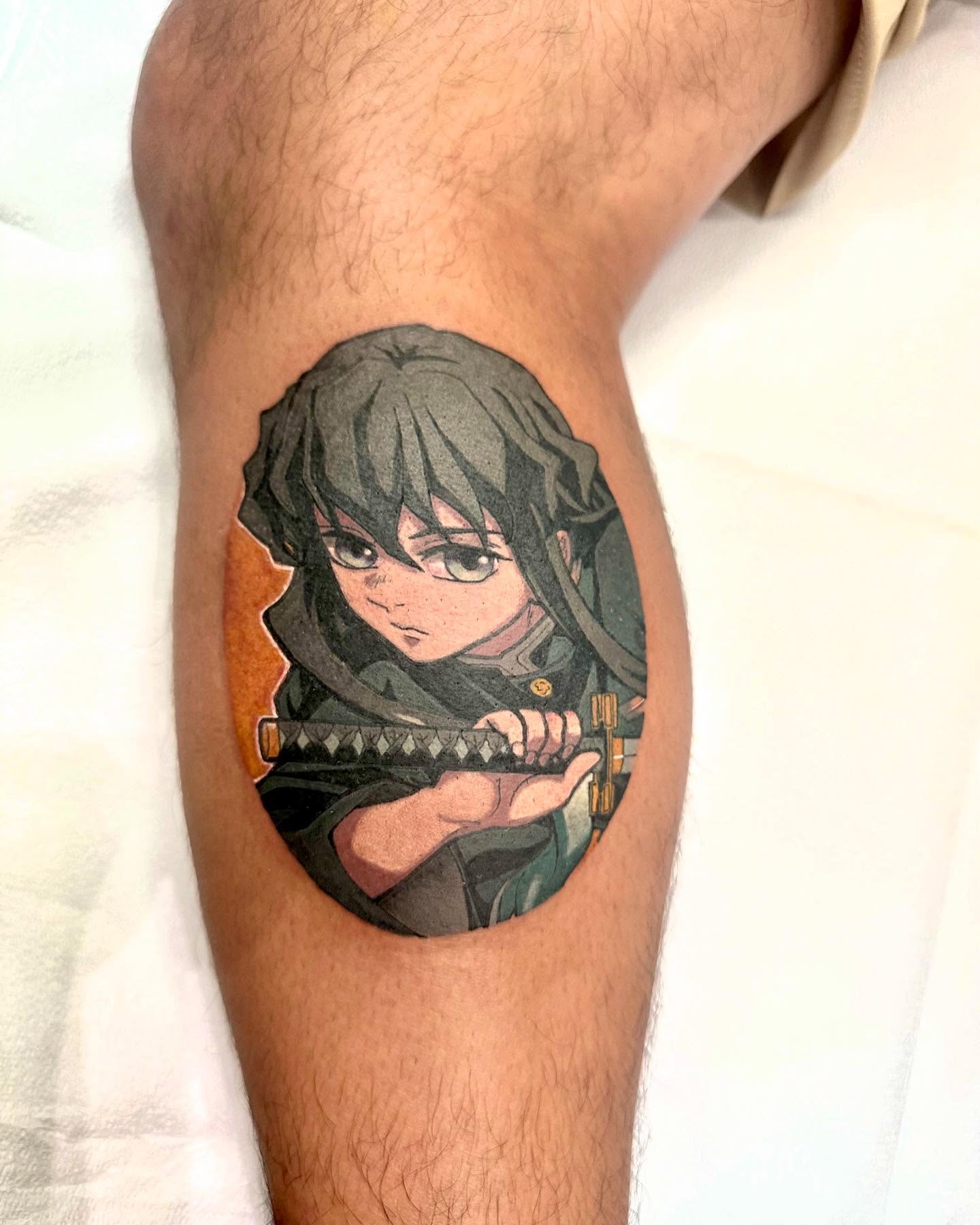 Tattoo by @lexiwtattoos — anime
