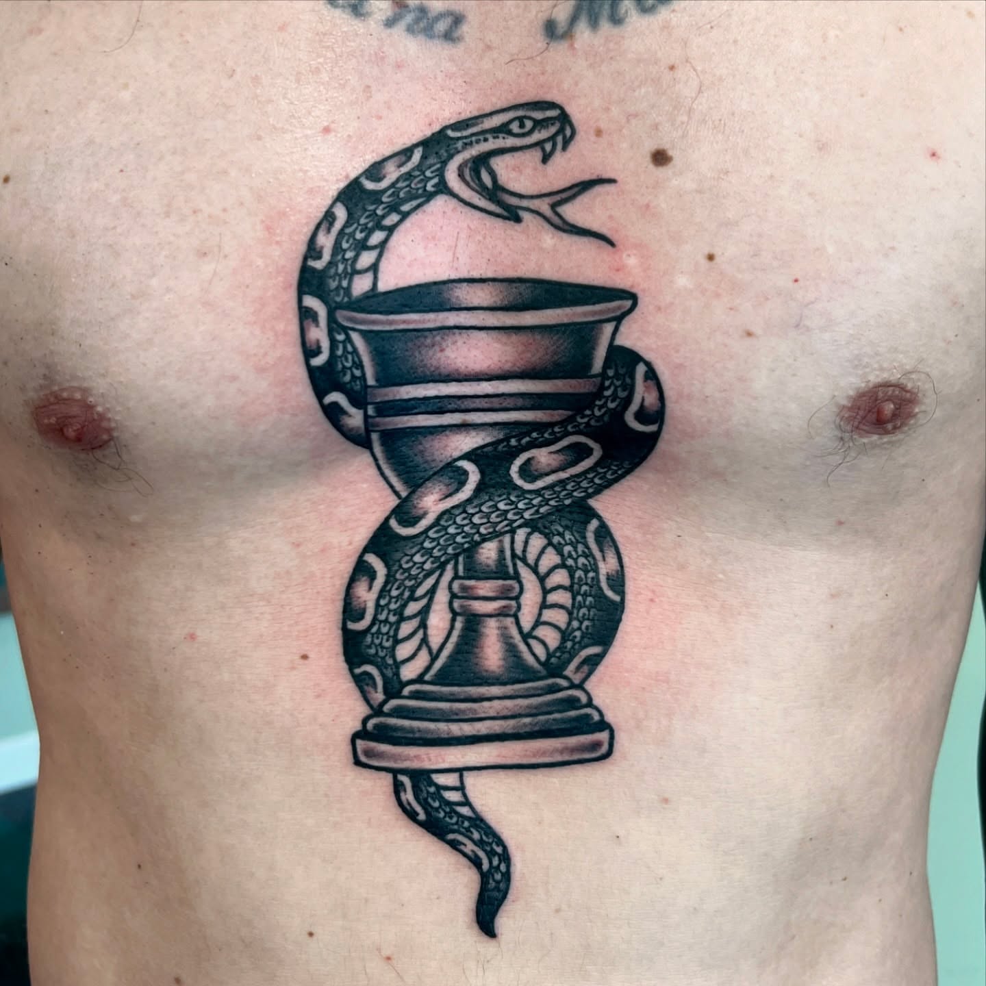 Tattoo by @barnharttattoo — black_and_grey