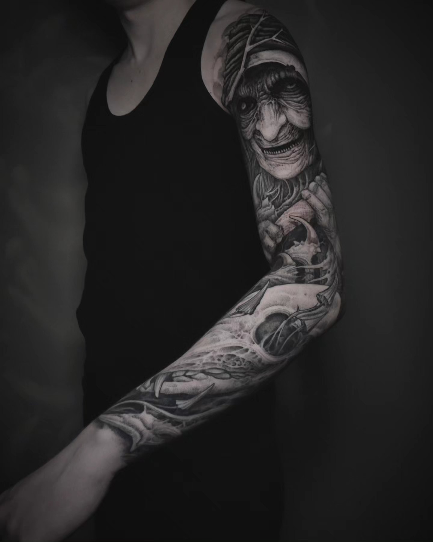 Tattoo by @dimaxmedusa — realism, dark_realism