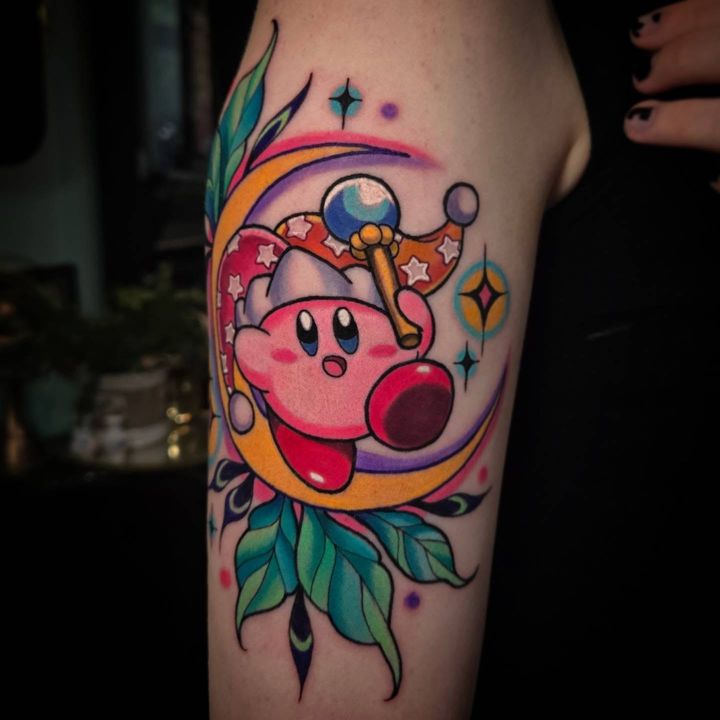 Tattoo by @lovelornpotato — new_school, anime