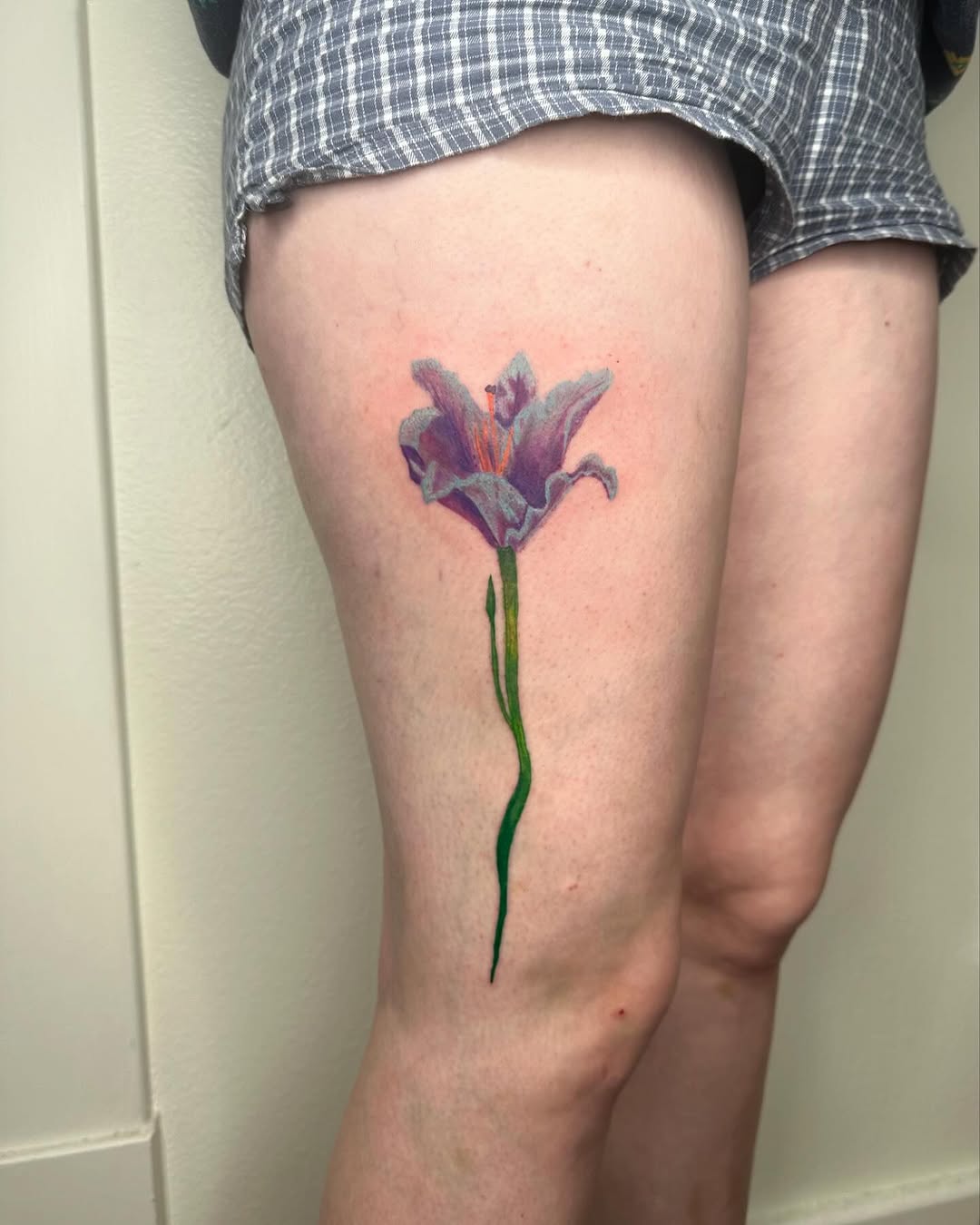 Tattoo by @coloredpencilgrl — realism, fine_line
