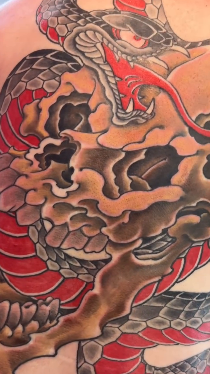 Tattoo by @aaron_bell — japanese_irezumi