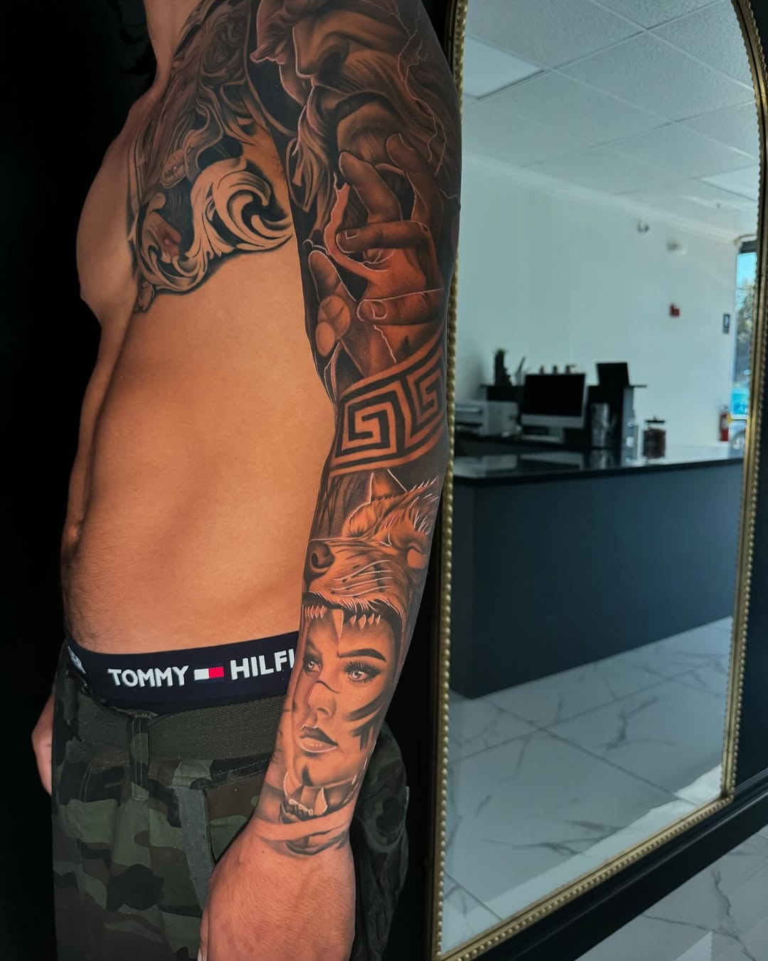 Realism tattoo on the forearm by Jose lopez jr