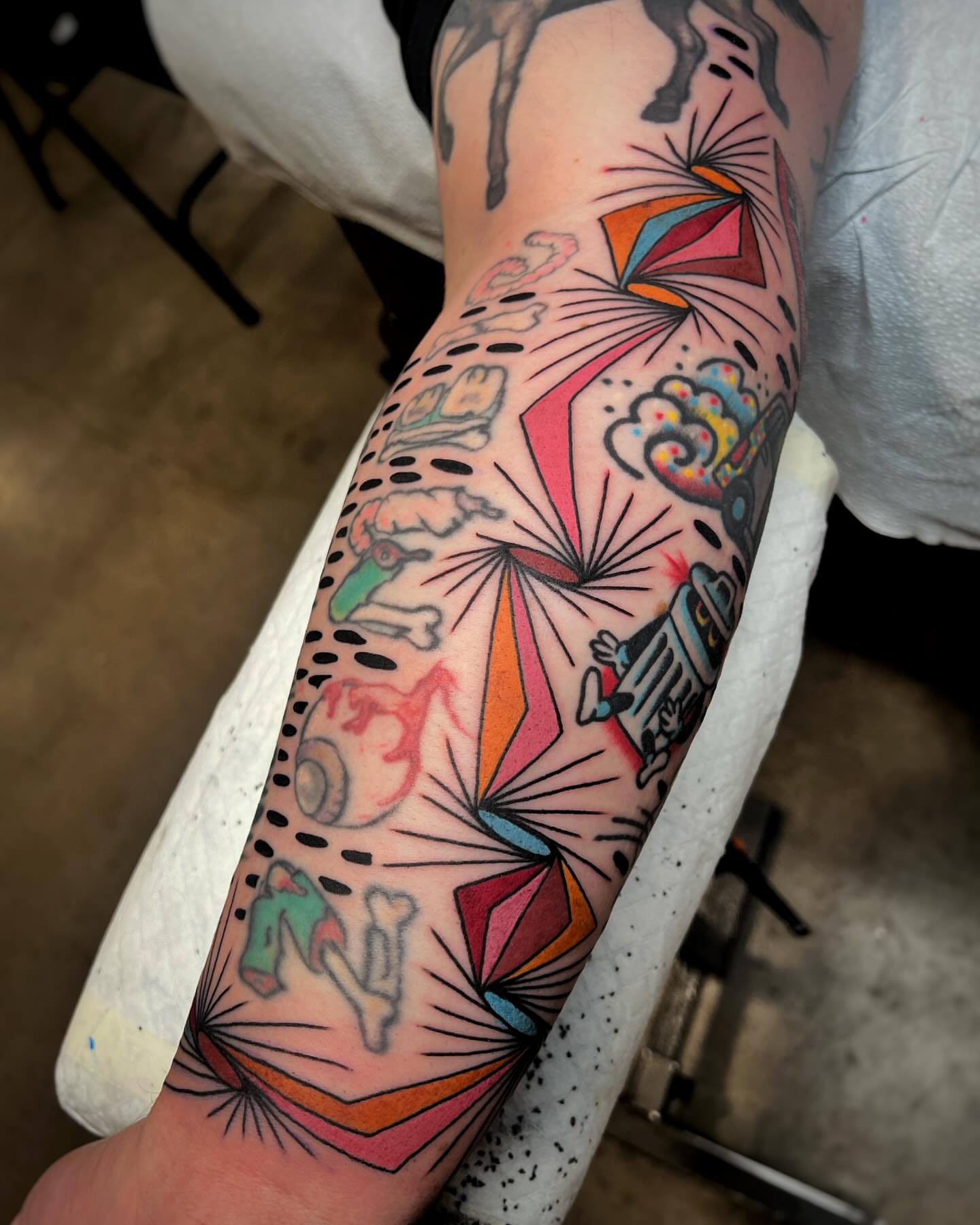 Tattoo by @maneefriday — geometric