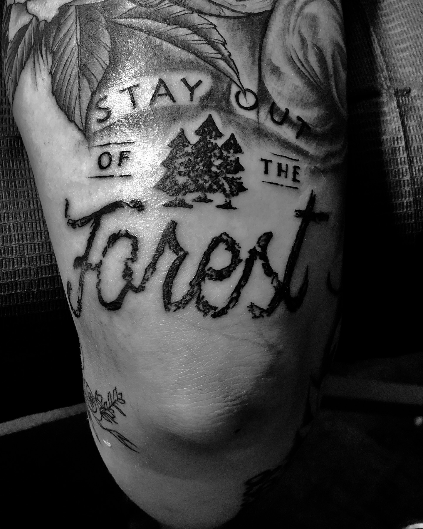 Tattoo by @omaredmisontattooer — black_and_grey