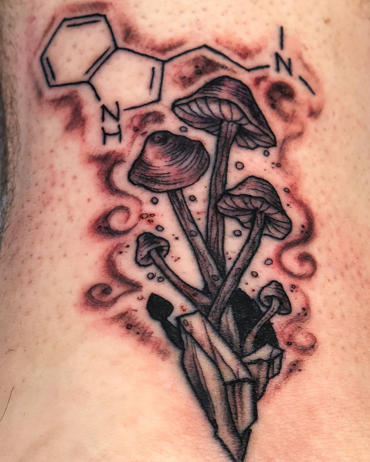 Tattoo by @omaredmisontattooer — black_and_grey