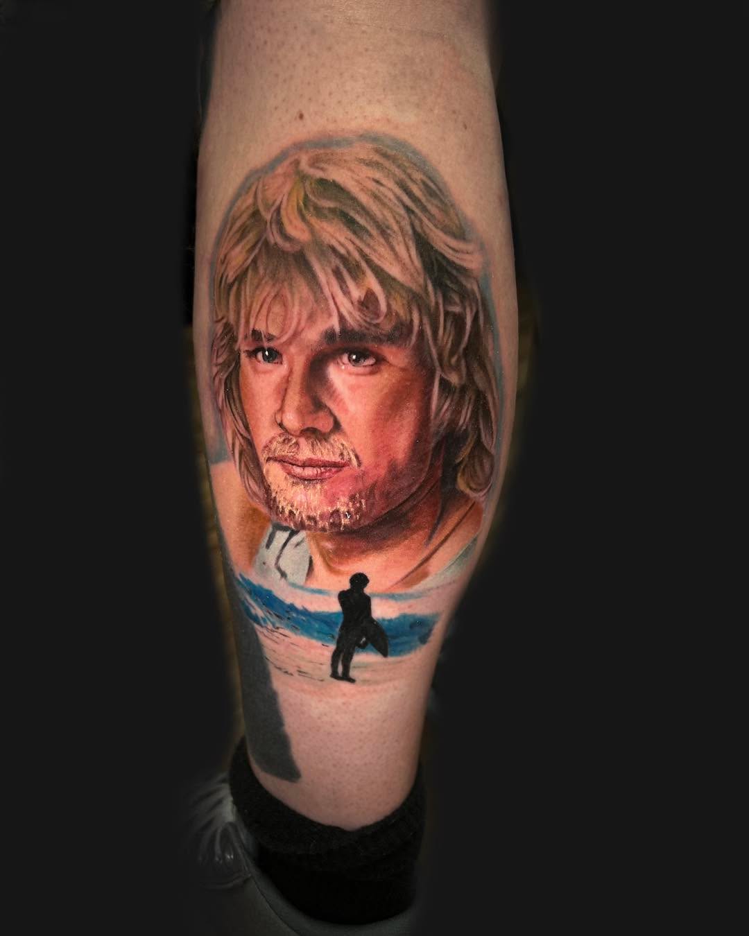 Tattoo by @seanc_tattoos — realism, black_and_grey