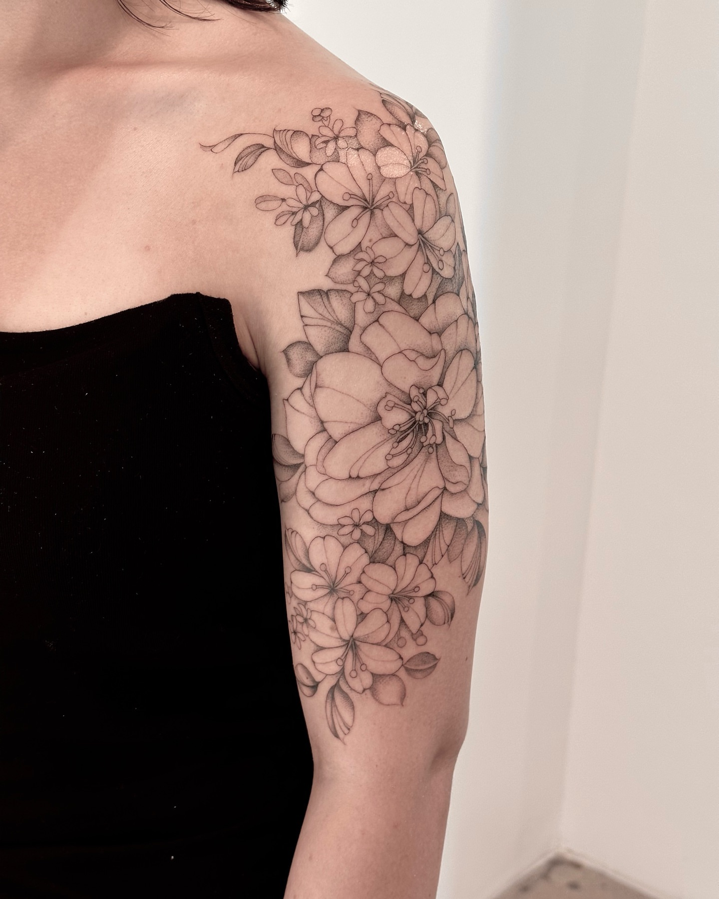 Tattoo by @michatattoos — black_and_grey