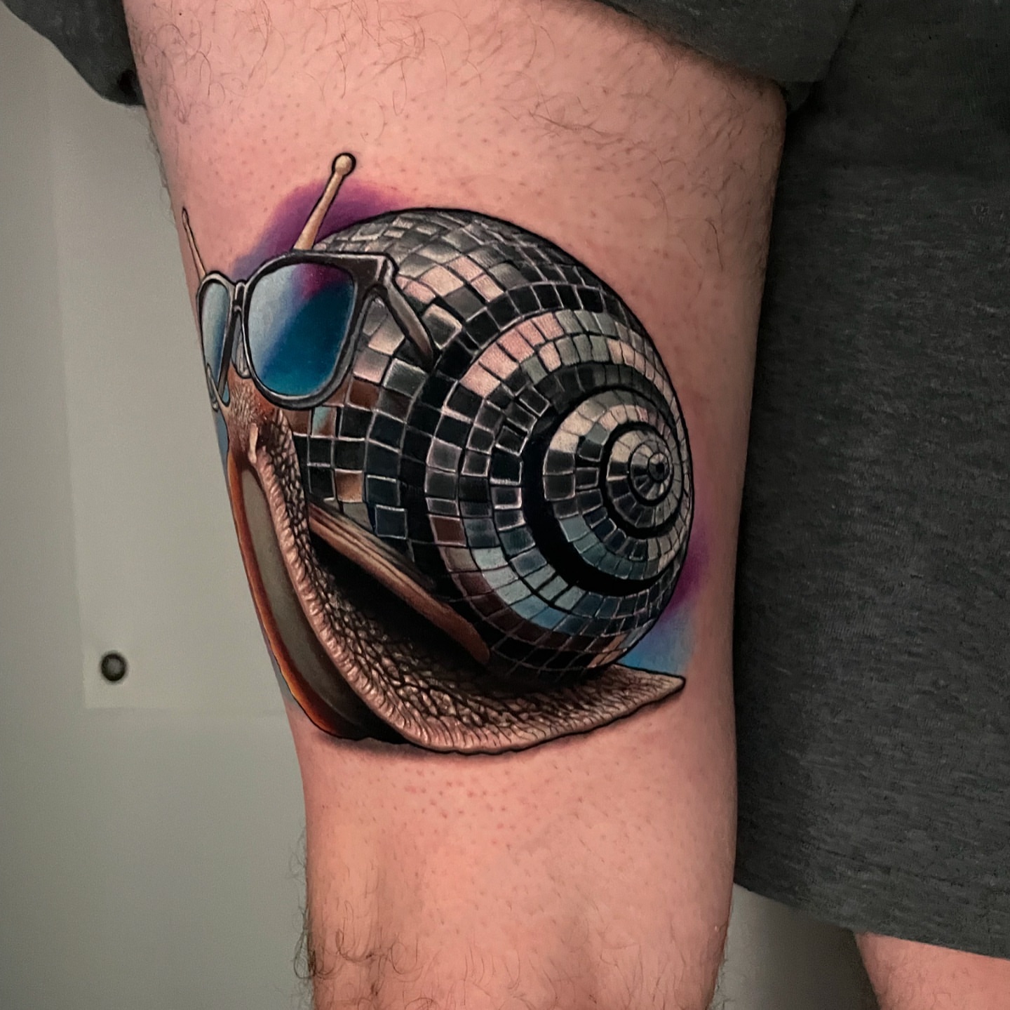 Tattoo by @teresa_andrews_art — realism, dotwork