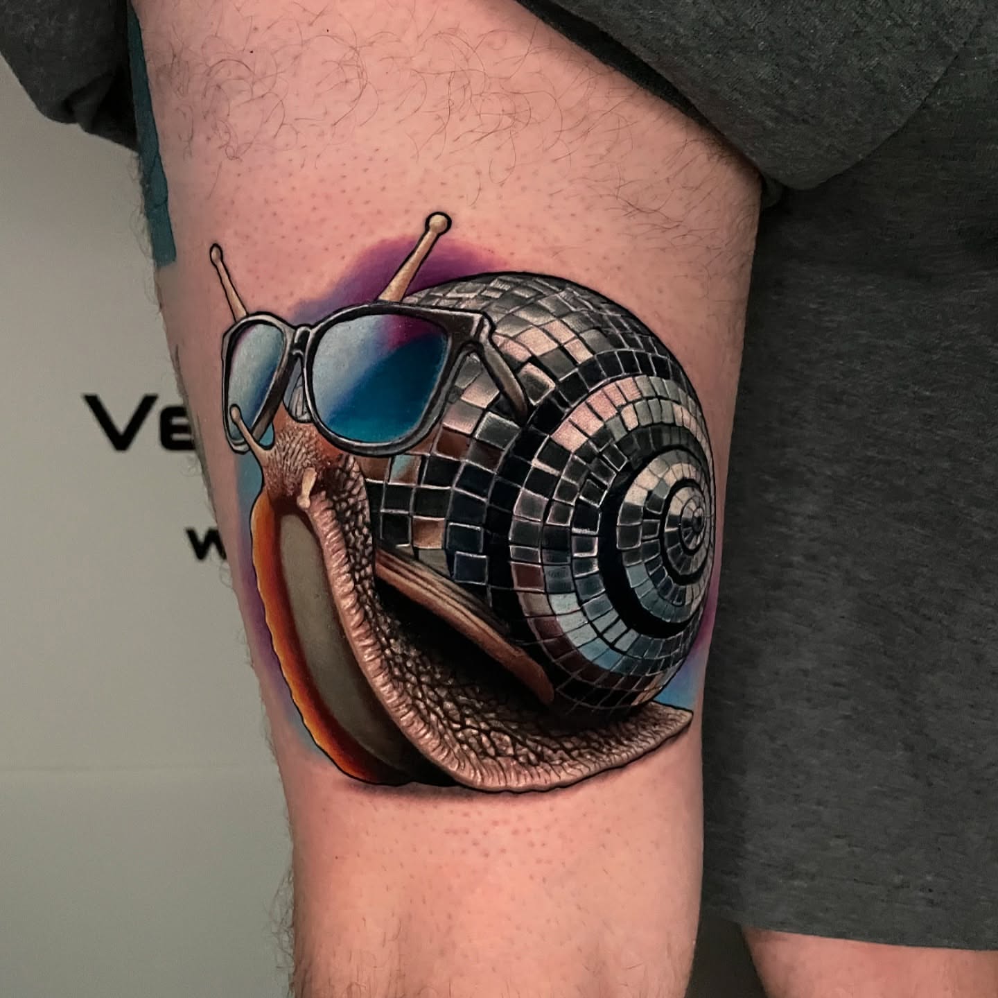 Tattoo by @teresa_andrews_art — realism, dotwork