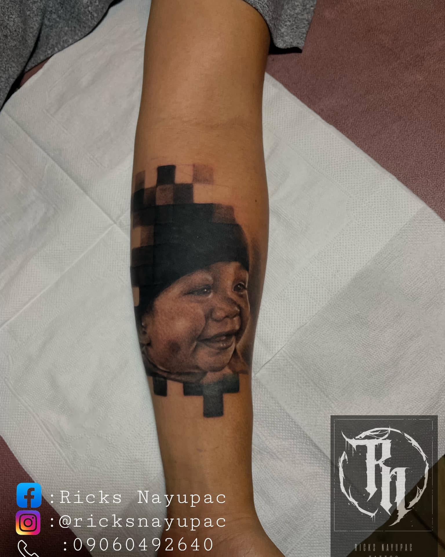 Tattoo by @ricksnayupac — black_and_grey