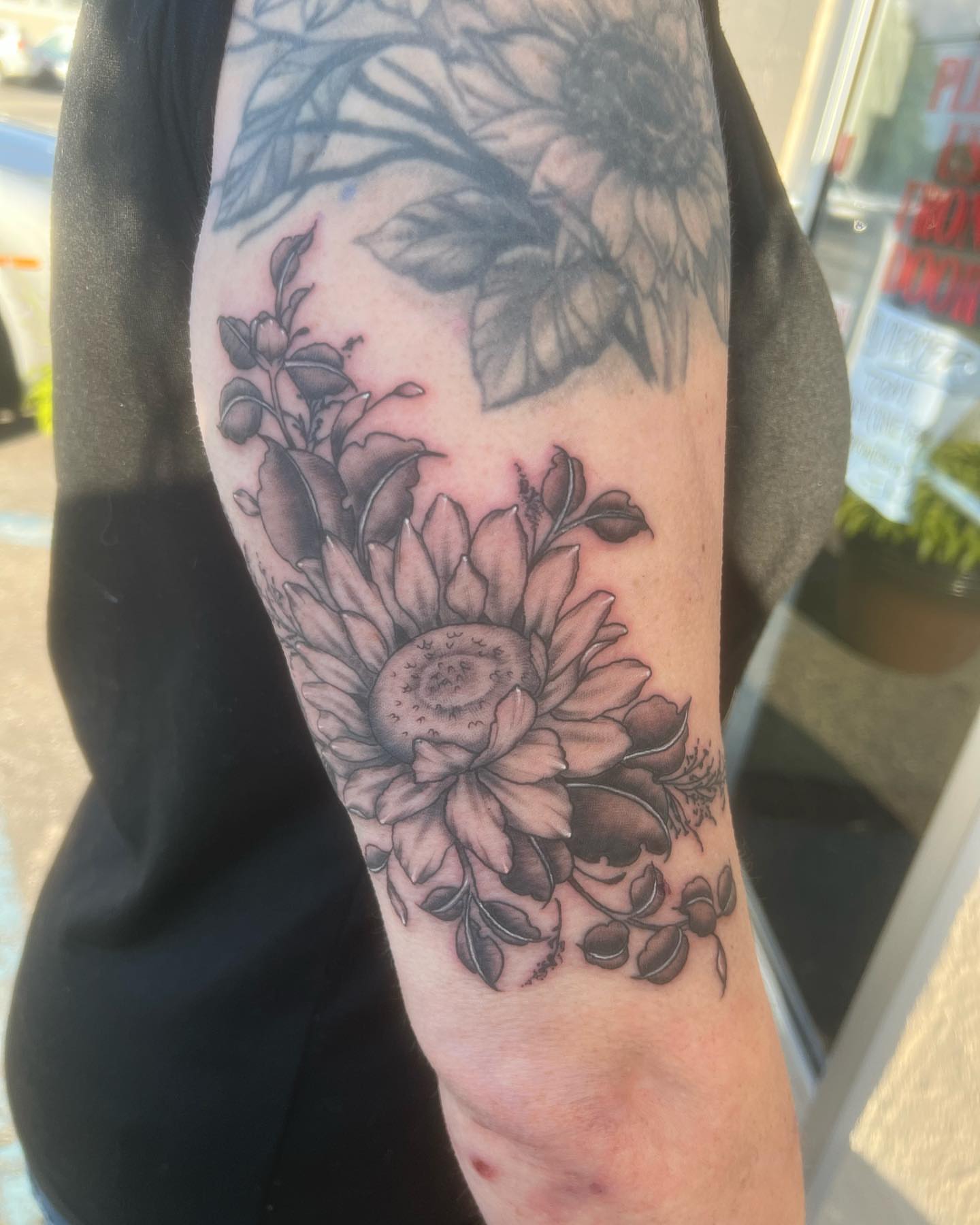 Tattoo by @inkedbykz — black_and_grey