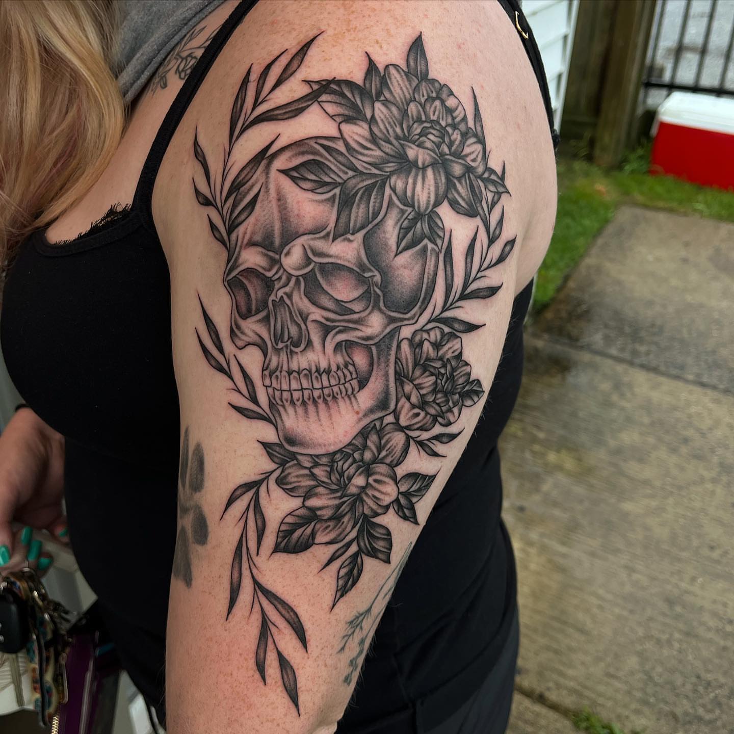 Tattoo by @goldenboysink — realism, black_and_grey