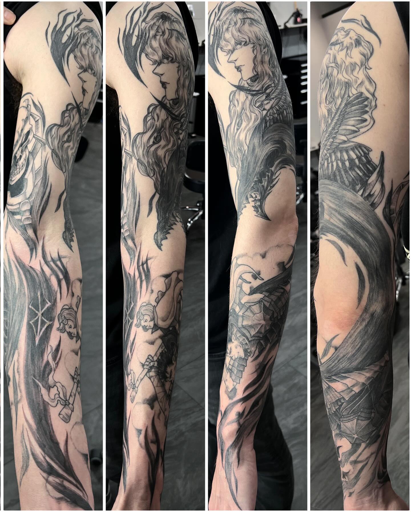 Tattoo by @emilytattoos โ black_and_grey, realism