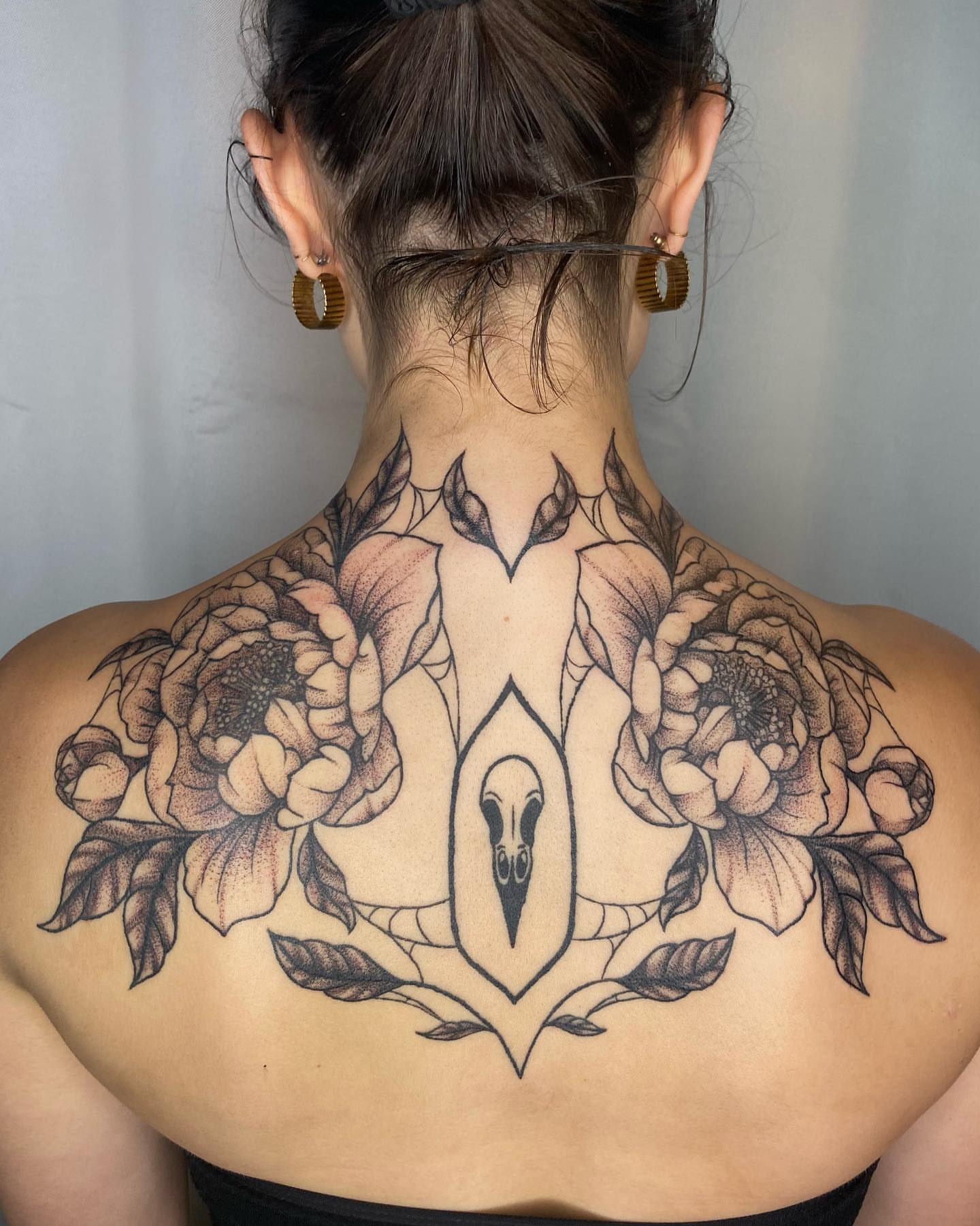 Tattoo by @porcelain_tats โ black_and_grey, geometric