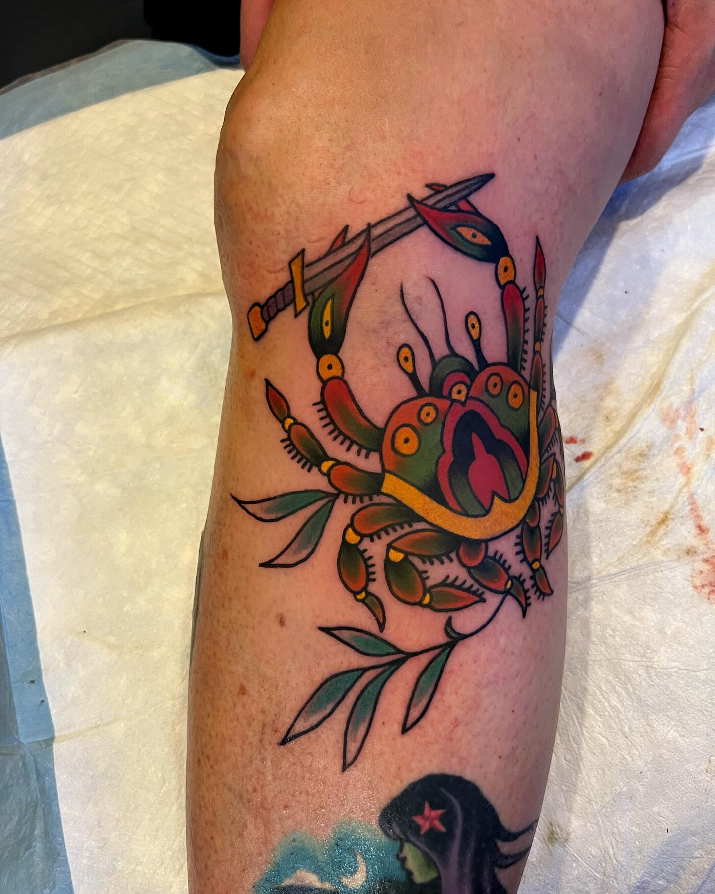 Tattoo by @heystraydog — american_traditional