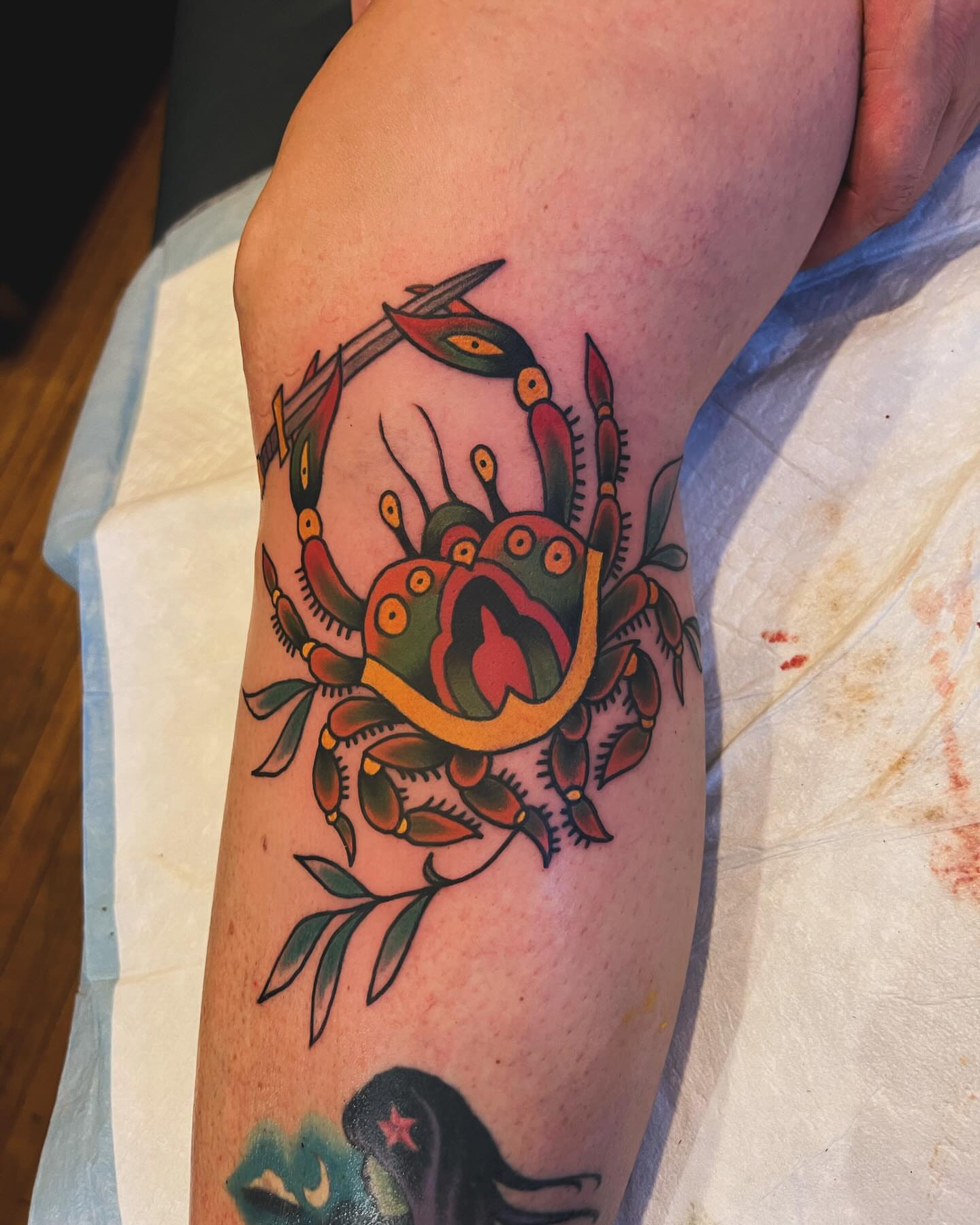 Tattoo by @heystraydog — american_traditional