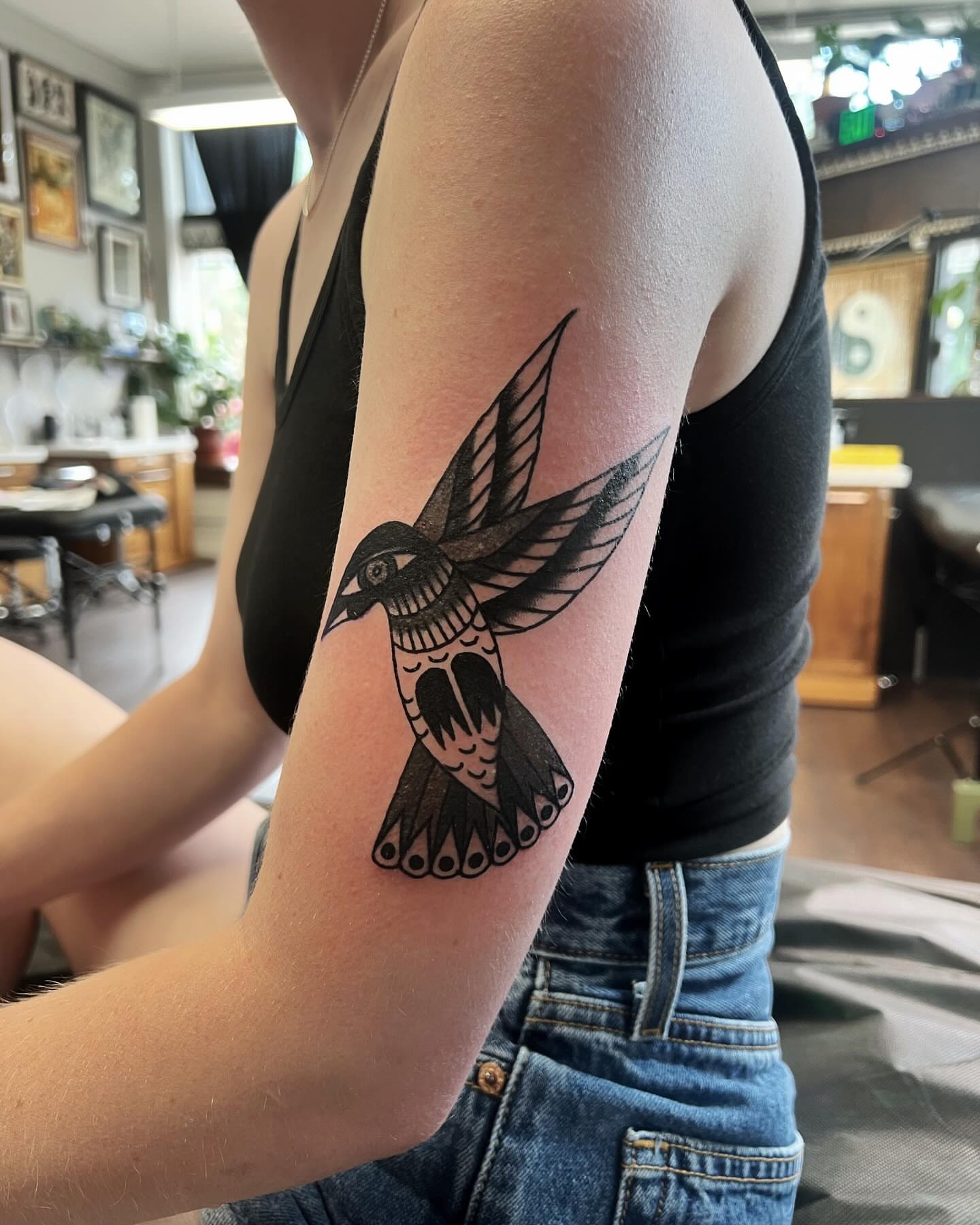 Tattoo by @maneefriday — black_and_grey