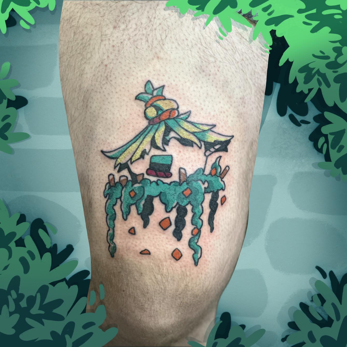 Tattoo by @dungeonfern โ american_traditional