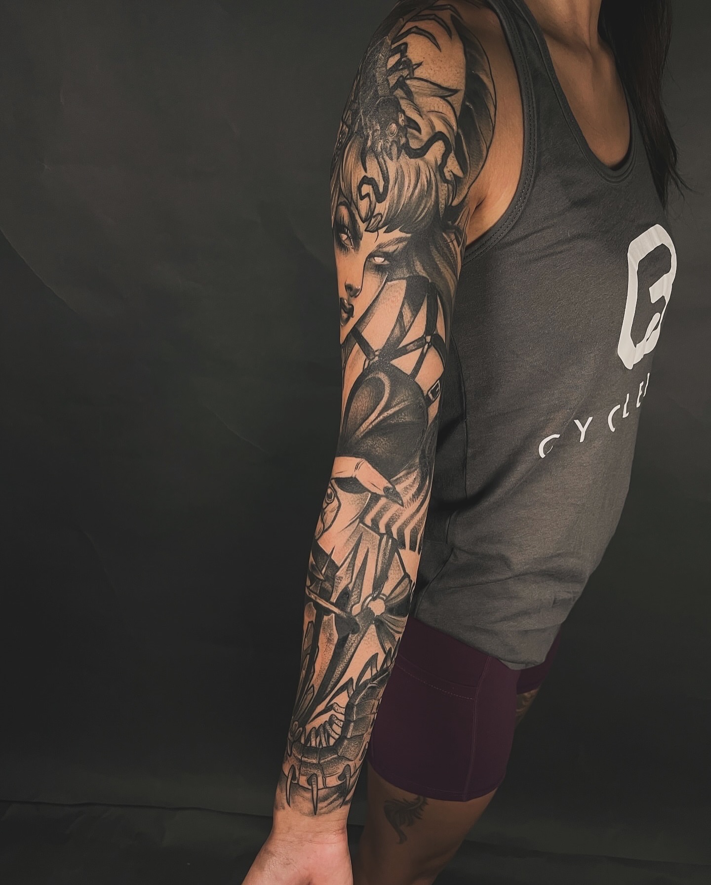 Tattoo by @judes_draws — black_and_grey, realism