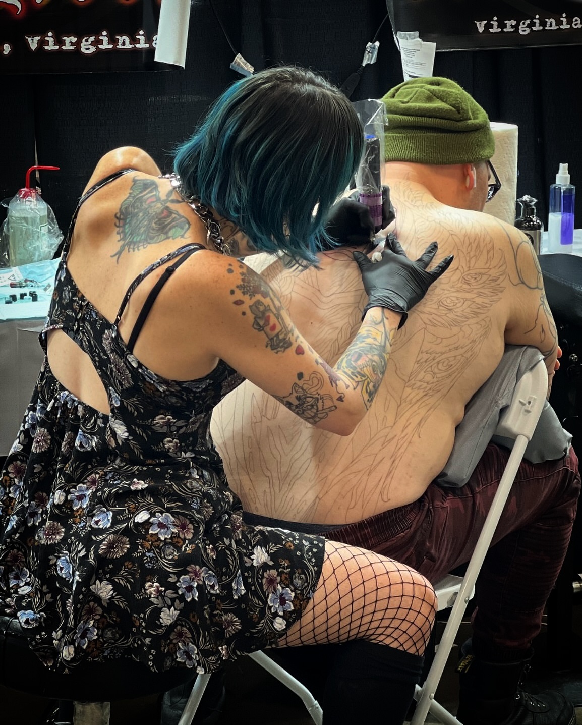 Tattoo by @colleen_bricker — black_and_grey