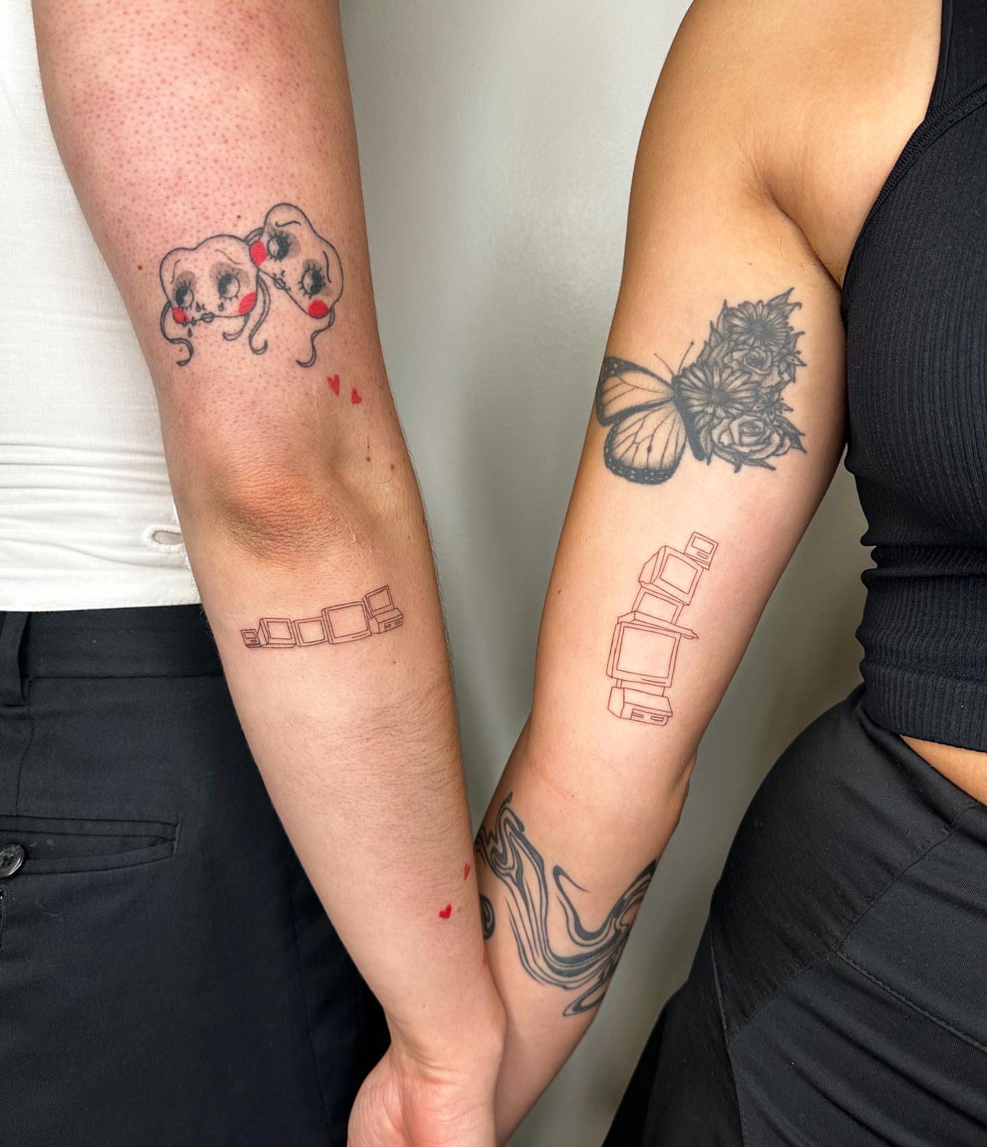 Tattoo by @kphaninks โ black_and_grey