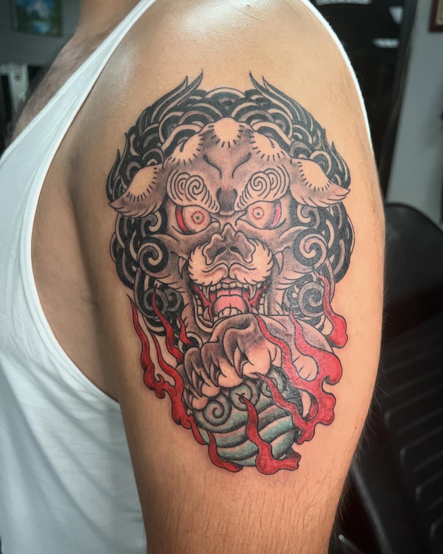 Tattoo by @beasttexas_studios — japanese_irezumi