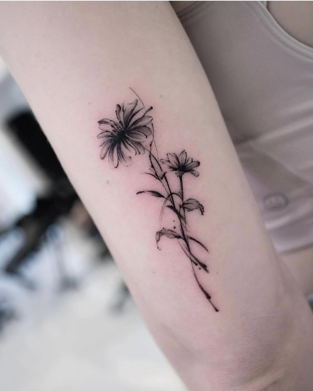 Tattoo by @mj_inkflow — fine_line, black_and_grey