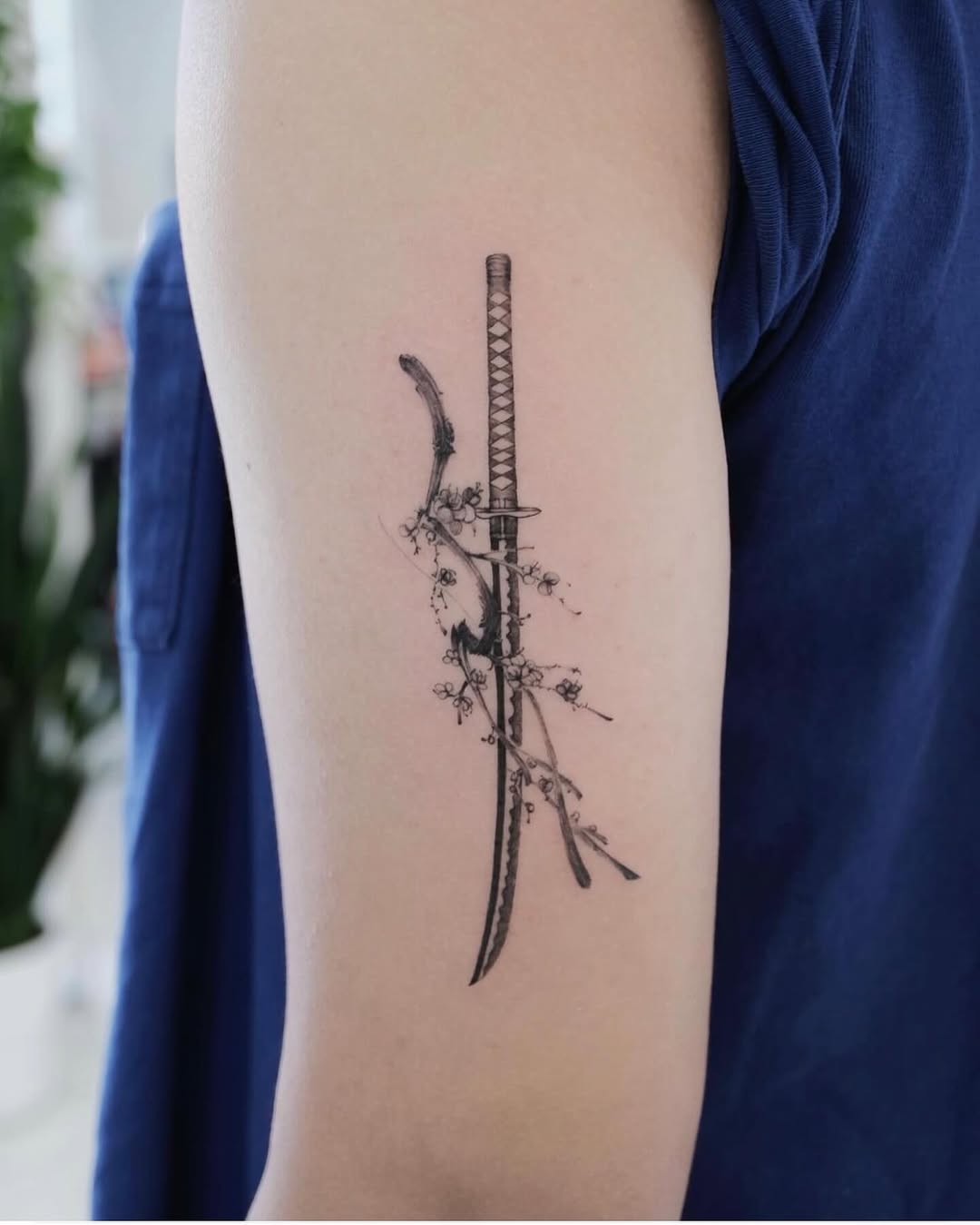 Tattoo by @mj_inkflow — fine_line, black_and_grey