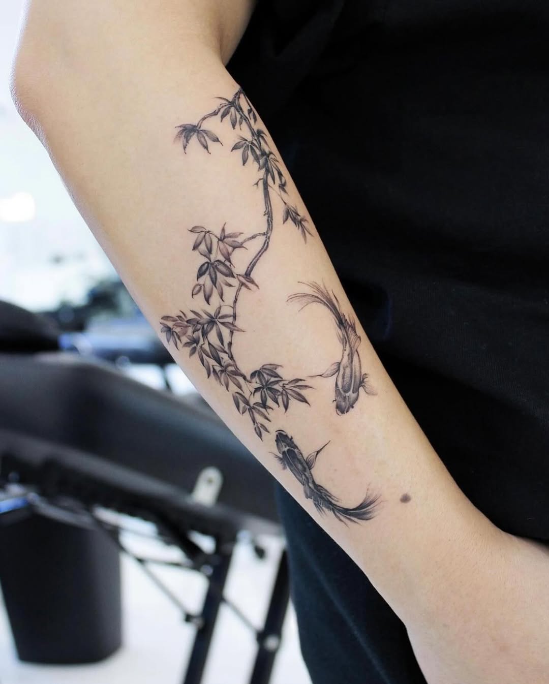 Tattoo by @mj_inkflow — black_and_grey, realism