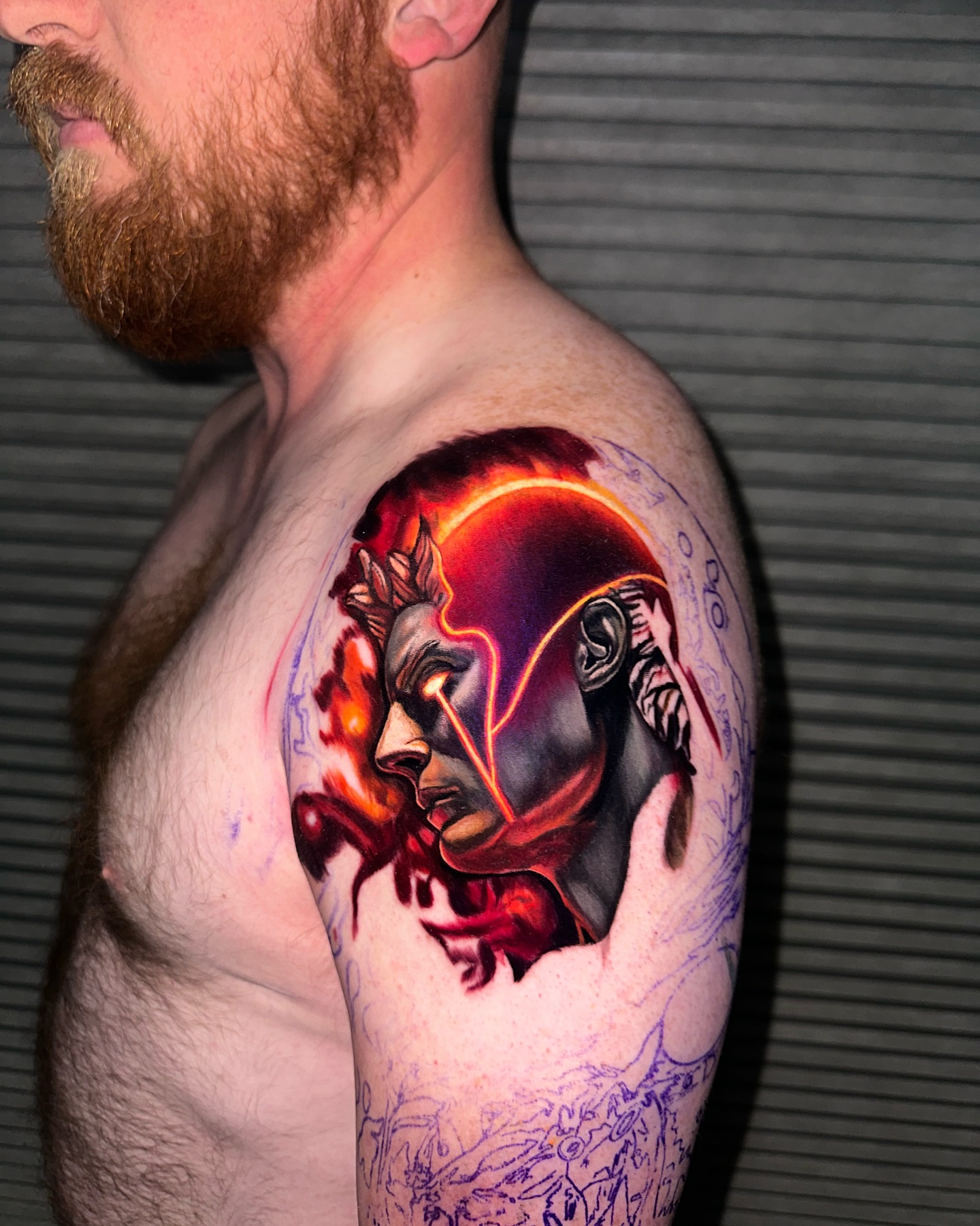 Tattoo by @herna.the.machine — realism, dark_realism