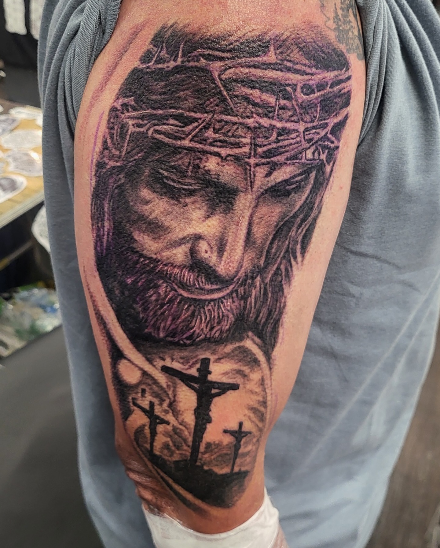 Tattoo by @austin_megallon — realism, dark_realism