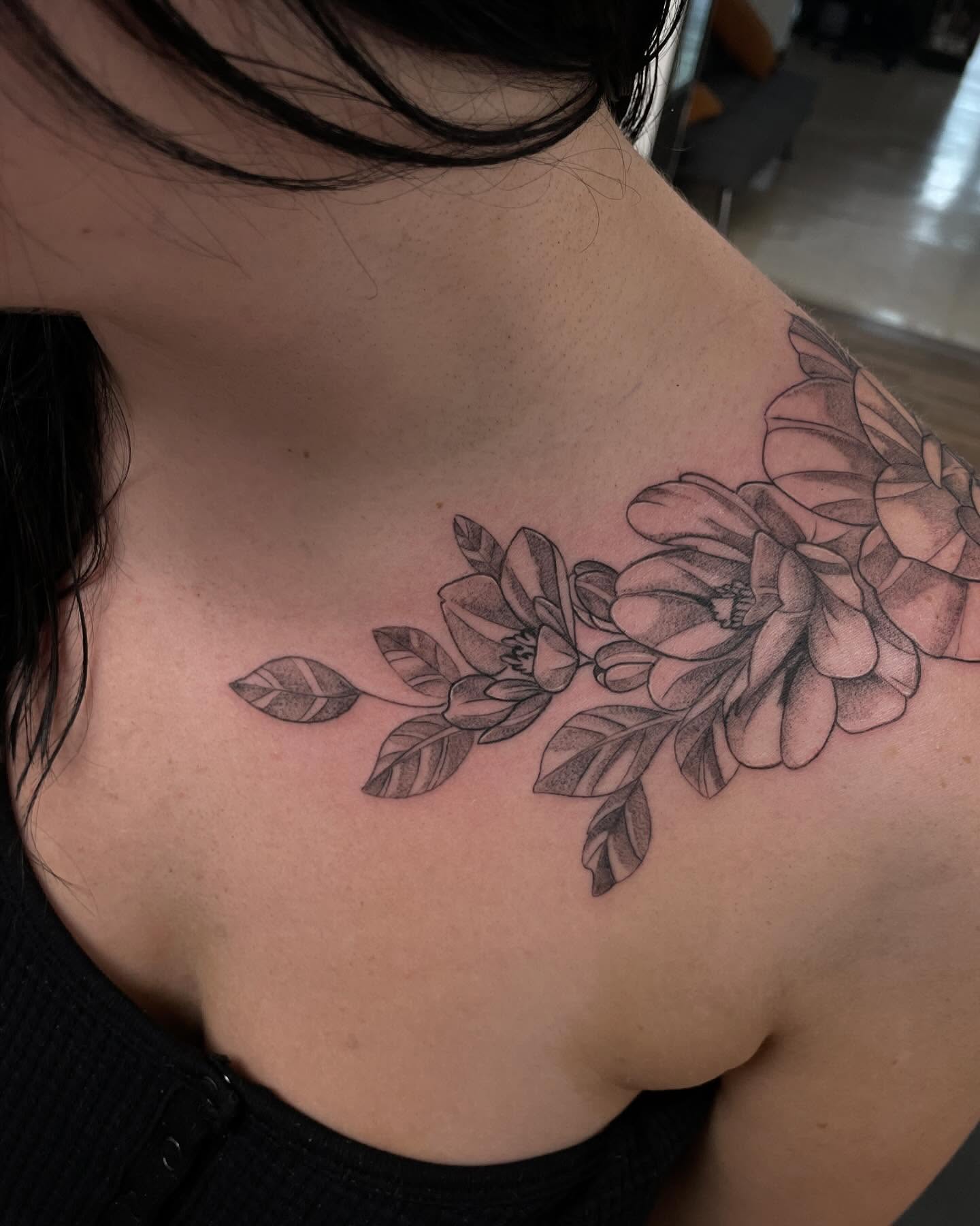 Tattoo by @inkedbysam — black_and_grey