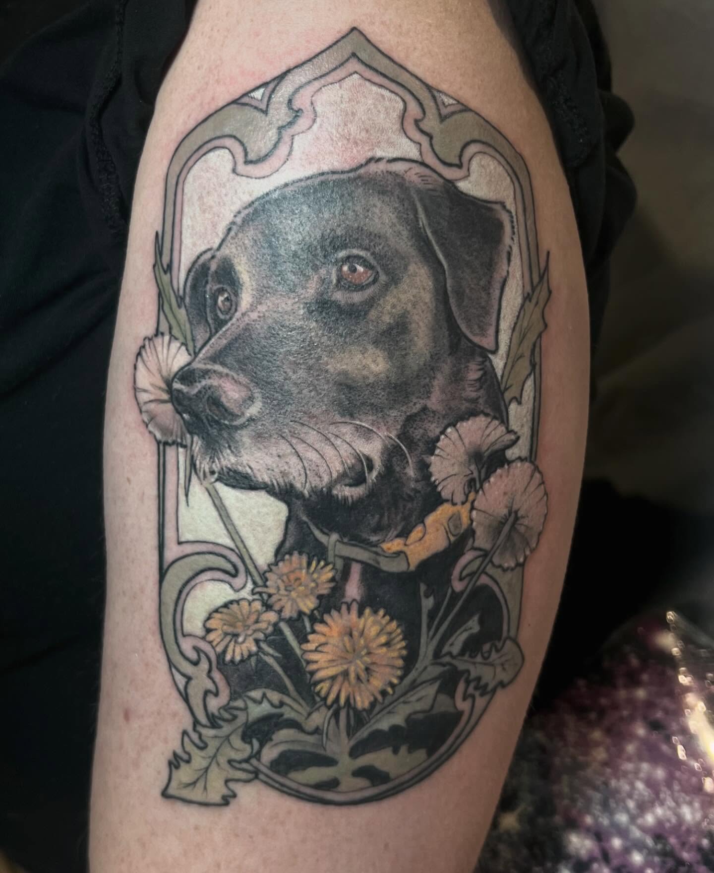 Tattoo by @miss_hell_radz — realism, black_and_grey
