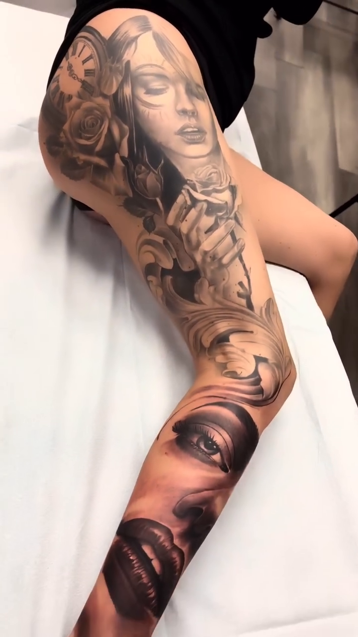 Tattoo by @ryanjenkinstattoo — realism, black_and_grey