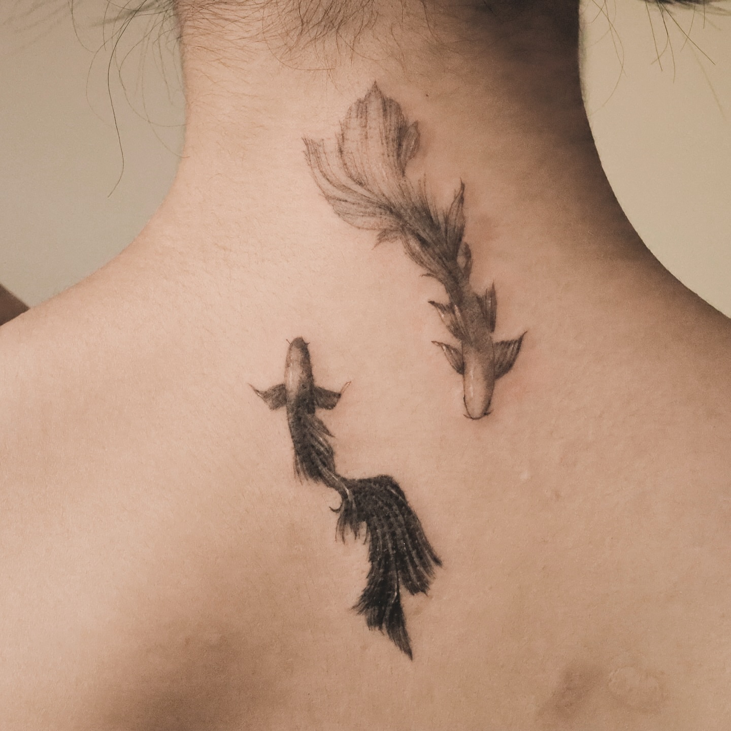 Tattoo by @haesol_ink — black_and_grey