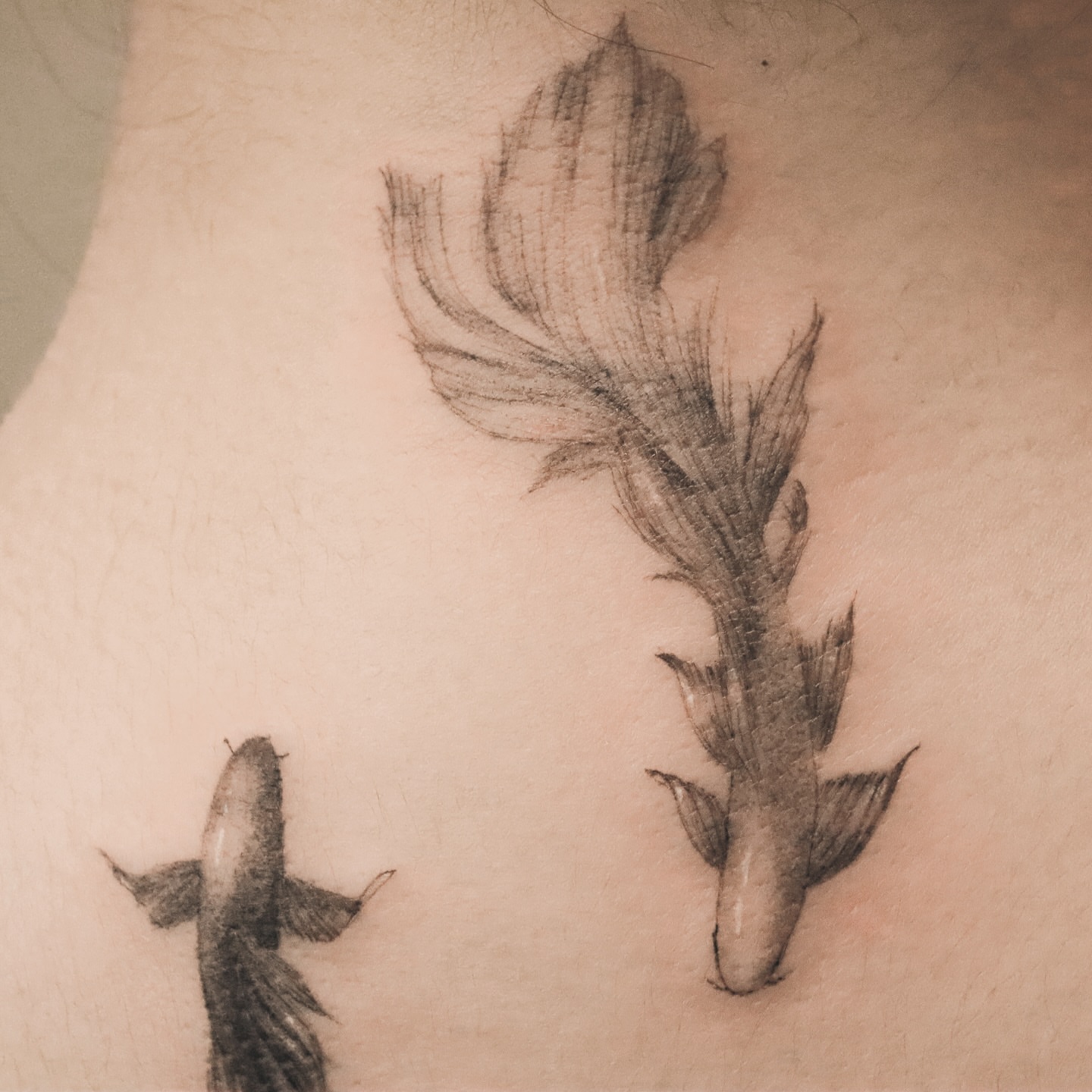 Tattoo by @haesol_ink — black_and_grey